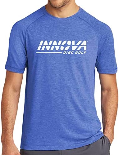 Трикотажная риза, за да карам голф Innova Disks Burst Tri-Blend Performance С къс ръкав