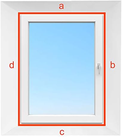 Универсално уплътнение на прозореца HOOMEE 400 см (157 см) за преносим климатик и сушильной машини – Идеален за всеки мобилен