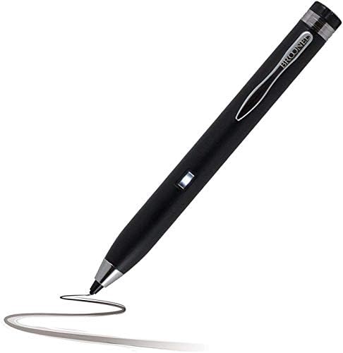 Активен цифров стилус Broonel Black Fine Point - е Съвместим с 14-инчов лаптоп ASUS VivoBook A412FA с Full HD резолюция