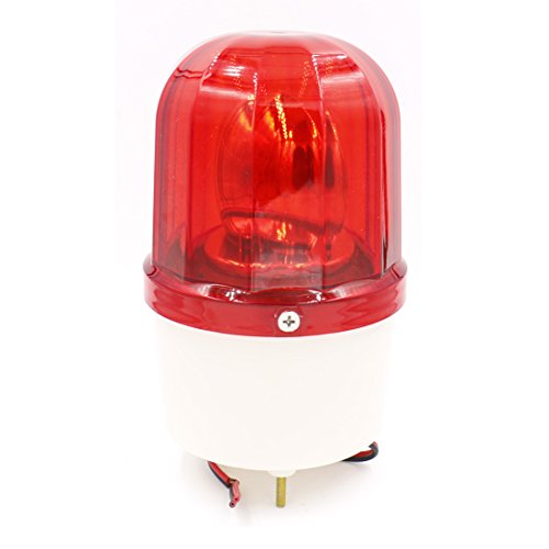 Сигналната Лампа Baomain С Въртящи Светкавица DC12V 10W за индустриална Сигурност Червен Цвят