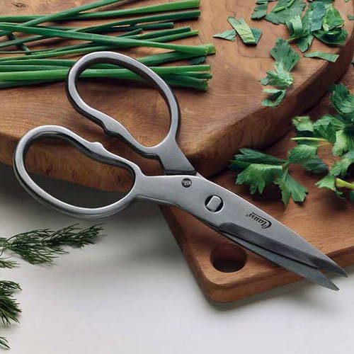 Кингс Каунти Tools Професионални Кухненски ножици | Ножици от неръждаема стомана | Остри и Подвижни тежкотоварни нож | Могат да