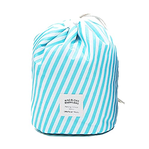 Козметични чанти за грим UpOne Barrel, Водоустойчив Преносима Модни Косметичка на съвсем малък, за да пътува с Голям Капацитет (Само