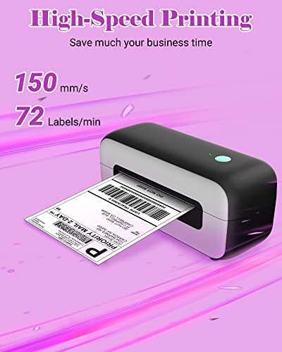 Термотрансферен Печат Itari 4x6 Безжичен Доставочный Принтер за Етикети за Малкия Бизнес и Bluetooth Доставочный Принтер за Етикети