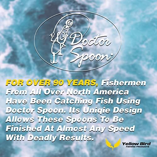 Серия троллинговых лъжици Doctor Spoons 3 в опаковка - За морски и сладководни риболов - И за джиговой улов - чудесно за риболов