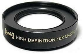 Професионален обектив за макро Opteka 72mm 10x HD2 за цифрови фотоапарати