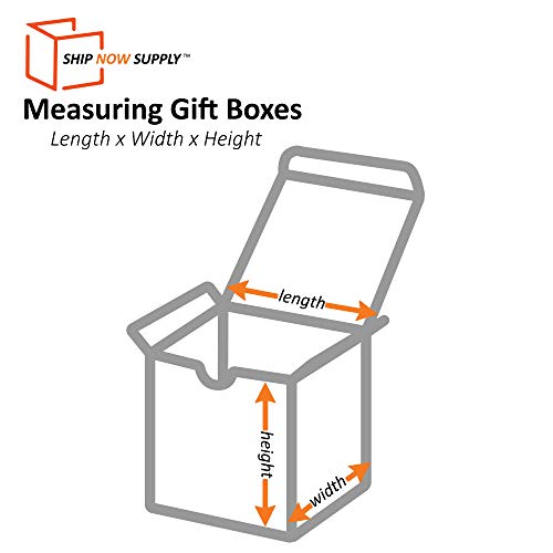 Изпрати сега подаръчни кутии SNGB222, 2 x 2, Широчина, Височина-2, Дължина-2, Бяла (опаковка от 200 броя)