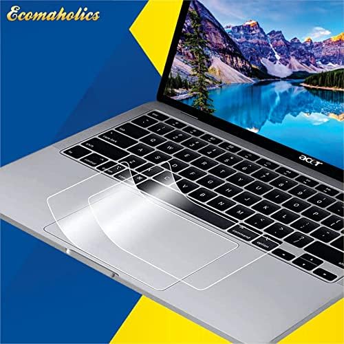 (2 броя) Защитно покритие тъчпада на лаптопа Ecomaholics за лаптоп Acer Chromebook Spin 314 с мек покрив, Прозрачно Защитно