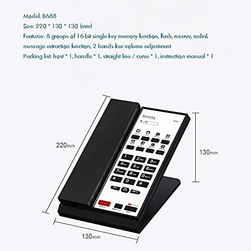 KXDFDC Стационарен телефон в хотелската стая Модни Творчески Вертикални комбинации -Набор от клавиши (Цвят: D)