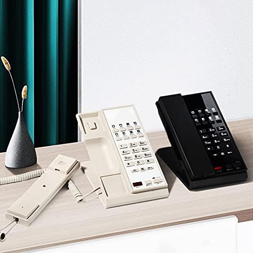 KJHD Телефон в хотелската стая, Определен Стационарен Креативен Модерен Вертикален Набор от клавиши с един бутон (Цвят: A)