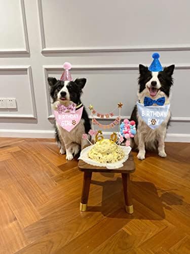 Кърпа за рождения Ден на Кучето Waghaw, Капачка за рождения Ден на Кучето, Подарък за Рожден Ден на Кучето, Капачка за рожден