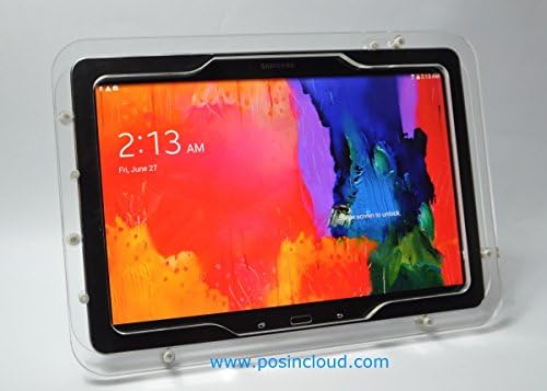 TABcare Съвместим Samsung Galaxy Note 10.1 2014 Edition, Galaxy Tab Pro 10.1 Прозрачен Комплект с монтажни системи VESA за павилион, POS, на дисплея магазин