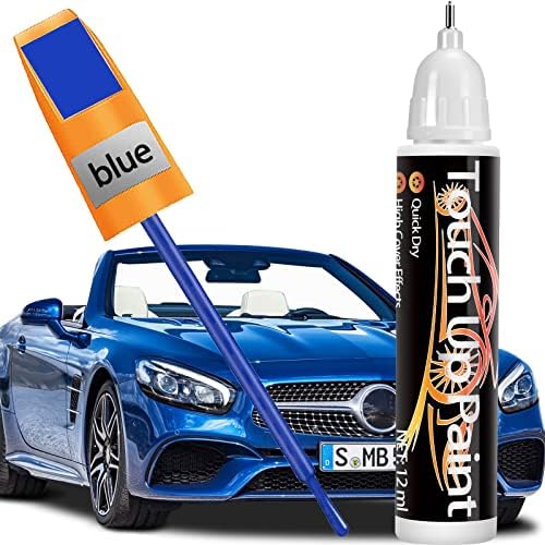 Синя Автомобилната боя, Бърза и лесна Подкраска за автомобили, Ремонт на драскотини автомобилна боя Две в едно за автомобили, Подкраска на