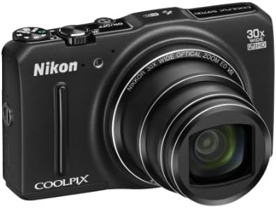 Цифров фотоапарат Nikon COOLPIX S9700 с Wi-Fi резолюция 16,0 Mp с обектив NIKKOR с 30-кратно увеличение, GPS и видео Full HD 1080p