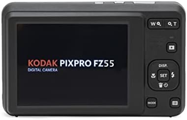Цифров фотоапарат Kodak PIXPRO FZ55 (черен) + Карта памет 32 GB + Калъф за камера за насочване и стрелба + Разтегателен монопод + Дръжка