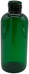 4 грама зелени Бостонских пластмасови бутилки - 12 опаковки на Празни бутилки за еднократна употреба - Не съдържат BPA - Етерично масло - Ароматерапия | Черна флип-надол