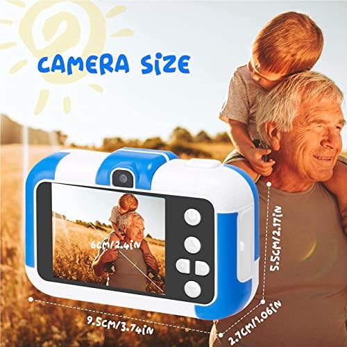2 опаковане на Детска камера за момичета и момчета от 3-10 години, детски Цифров Фотоапарат, Коледни Подаръци за Рожден Ден, за