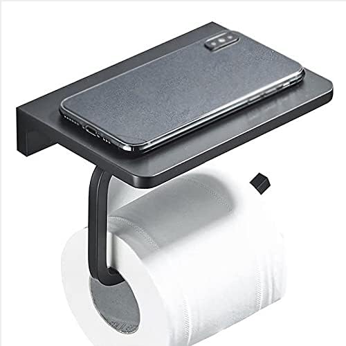 ZHEINJ Държач за Тоалетна хартия Без Удар за тоалетна Може да Поставите Растенията за Мобилен телефон, Багажник за боклук за Тоалетна,