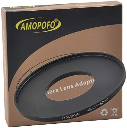 Пръстен за филтър на камерата от 40,5 мм до 82 mm/Адаптер за филтър с увеличаване на пръстен от 40,5 мм до 82 mm за 82-мм UV-, НИ-, CPL филтри, Метални Нагоре пръстен