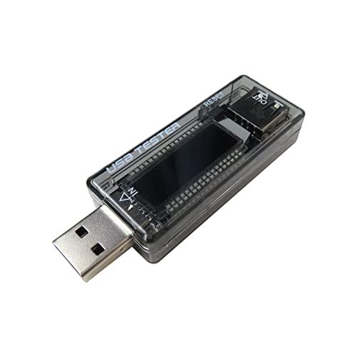 USB Тестер мощност от Измерване на напрежение, Ток Капацитет 4-20 В 3A Тестови и Зарядни устройства, кабели Размер: 5.9 * 2.4 * 1.3