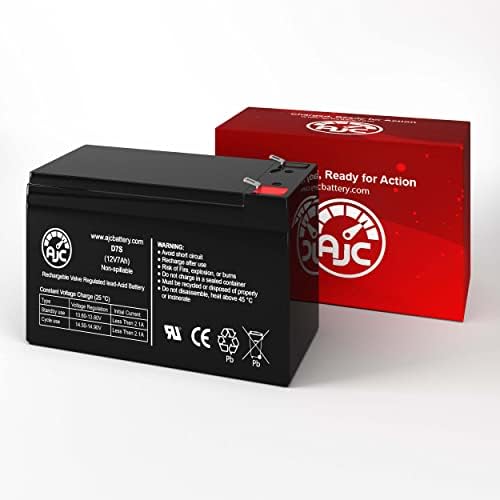 Батерия AJC е Съвместим с играчка батерия Uenjoy Lamborghini Aventador SVJ 12V 7Ah за кола