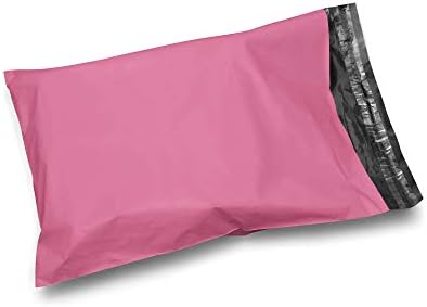 Shop4Mailers 10 x 13 Розови Пликове за кореспонденция в найлонови торбички размер на 2 милиона щатски долара (500 опаковки)