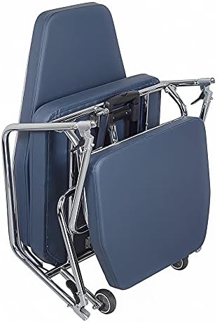 DOC.КРАЛСКО Складное Преносими стол от Микрофибър с рамка от неръждаема Стомана, Тава за инструменти за Преливане на кръв, Салон