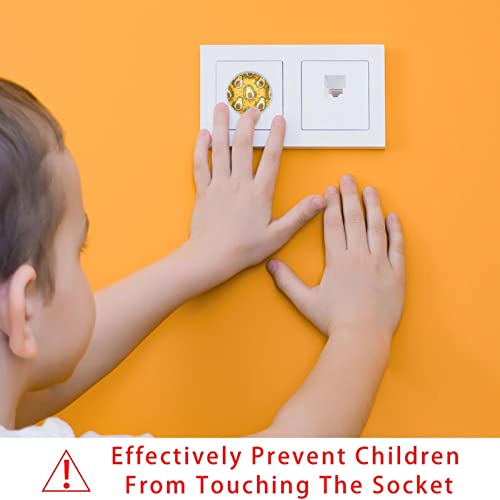 Капачки за контакти LAIYUHUA За защита от деца, 24 опаковки, Стабилна защита, за електрически щепсел | Пластмасови капачки за контакти за безопасност на деца | Лесна инст?