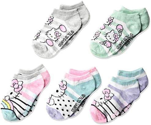 Чорапи за момичета Здравейте Кити 5 Опаковки Без показване