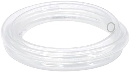 Прозрачен Винил тръба DAVCO 5/16 ID x 50фут, Гъвкава PVC Тръба за ниско налягане, Сверхпрочная, устойчиви на uv, Лека Пластмасова Винил