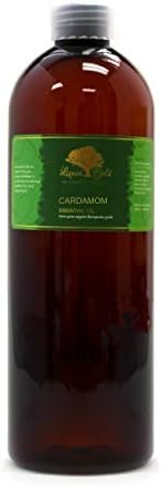16 Унции Етерично масло от Кардамон Премиум-клас Течно Злато Чиста Органична Натурална Ароматерапия