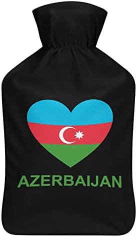 Топло Love Азербайджан 1000 мл с Мека Капак Подвижна Пакет за Топла и Студена Вода за Инжекции, Топло за Ръцете, на Краката, на Топло