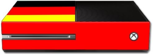 Корица MightySkins, съвместима с Microsoft Xbox One - Флаг Германия | Защитно, здрава и уникална Vinyl стикер | Лесно се нанася, се отстранява и обръща стил | Произведено в САЩ