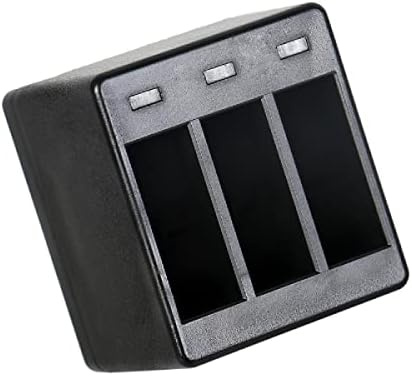 Зарядно за фотоапарат 3-Канална USB докинг станция за зареждане с Интелигентен led индикатор за Екшън камерата Gopro Hero 5/6/7/8