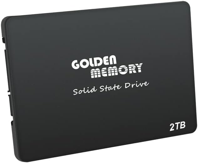 Твърд диск Golden Memory 2,5 SSD 2 TB, SATA III на 6.0 gbps - Вътрешен твърд диск