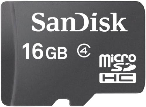 Карта с флаш памет SanDisk 16 GB клас 4 microSDHC