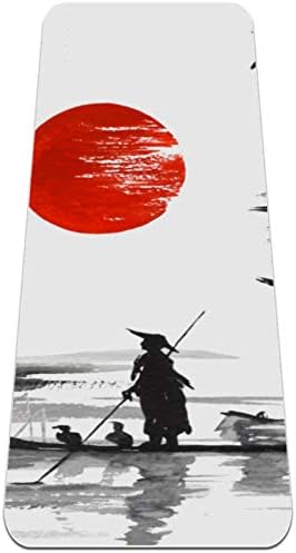 Siebzeh Японски традиционен килимче за йога с сюжети от Премиум-клас, в екологично Чист Гумена подложка за здраве и фитнес, Нескользящий