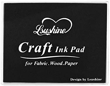 Печати Lsushine Занаятите Ink Pad, Изделия от хартия, Scrapbooking, тъкани от дървото, на Възглавничките на пръстите с мастило