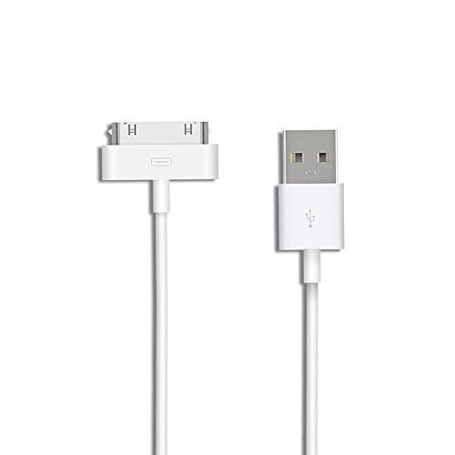 На 30-Пинов кабел за зарядно устройство, съвместим с iPhone 4 4s 3G 3GS, iPad 1-во 2-ро 3-то поколение, iPod Touch, iPod Nano, iPod Classsic