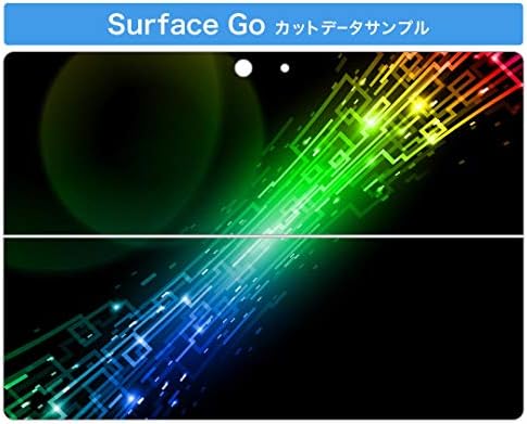 стикер igsticker за Microsoft Surface Go/Go 2, Ультратонкая Защитен Стикер за тялото, Скинове 000023, с Преливащи се цветове Цвят Модел