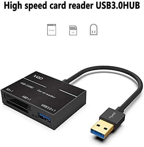 Високата Скорост от до 500 Mbit/USB3.0 XQD SD Card Reader и USB Hub Адаптер Памет за Sony Аксесоар