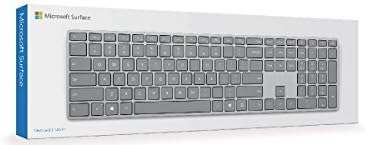 Безжичната клавиатура Microsoft Surface Keyboard, WS2-00025, Сребрист