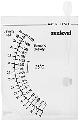 Zerodis Хидрометър М Солеността за Аквариум Хидрометър Измерване на Солеността на морската Вода Салинометр за Аквариум