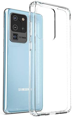 Калъф Galaxy S20 Ultra Clear Case в черупката - ултра тънък Прозрачен калъф с кристали за мобилен телефон Samsung S20 Ultra