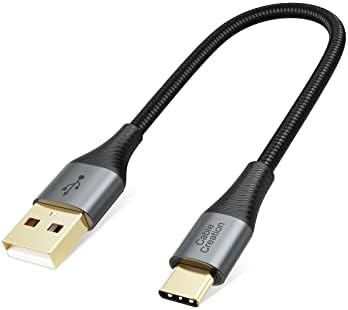 Комплект – 2 броя: Кратък USB кабел C + 60 бр. кабелни основи 6 инча