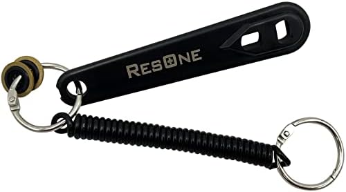 Метален ключ за кислороден цилиндър на ResOne 1pk с Бънджи кабел