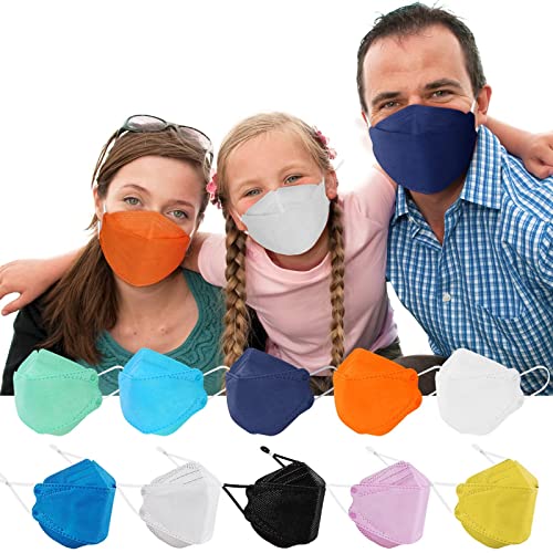 За еднократна употреба Цветни Дишащи маски за лице AOTDAOU в индивидуална опаковка с удобен засаждане