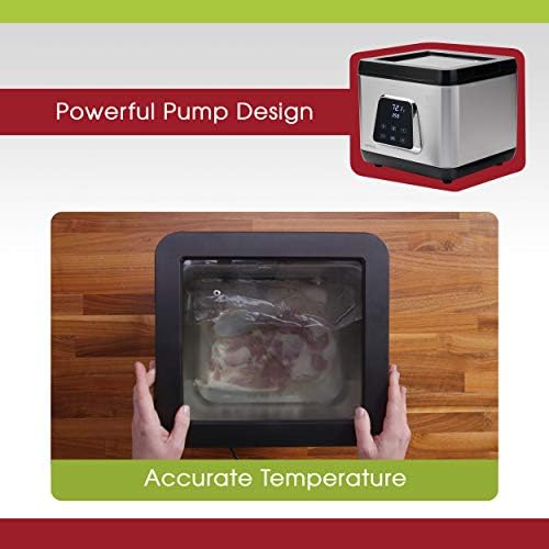 Водна печка Sous Vide от Vesta Precision - Perfecta | Конструкция на мощна помпа | Точната температура | Сензорен панел за управление