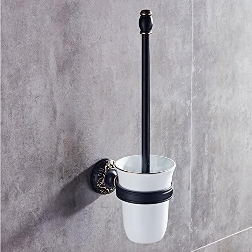 HAIBING Brush Набор от Тоалетни Четки Притежателя Чаша за Четка за Тоалетна е Подходяща за Тоалетна Баня, Тоалетен Пространство