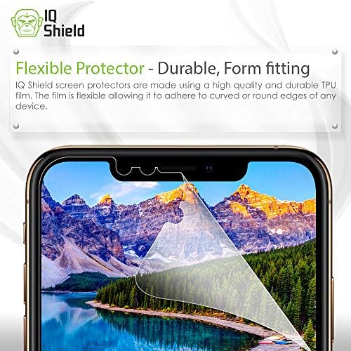 Защитно фолио IQ Shield, която е съвместима с Apple iPhone Pro 12 (6,1 инча) (2) (подходящ за своята практика), антипузырьковая прозрачен