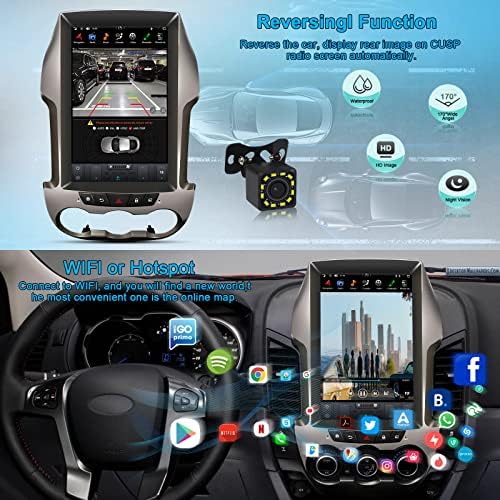 CUSP Android Кола Стерео Радио GPS за Ford Ranger F250 2011 2012 2013 2014 2015 12,1 инчов Навигационен Мултимедиен плеър PX6